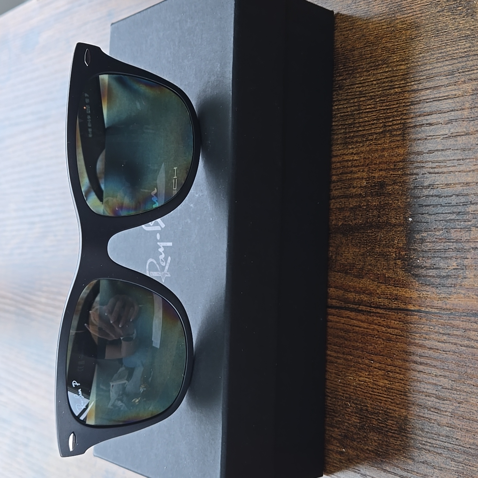Ray-Ban Wayfarer Liteforce - Matte Black - Size 52 & Polarized